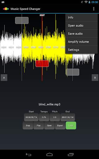 Music Speed Changer Lite screenshot 1