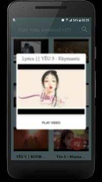 Tube video download MP3 screenshot 3