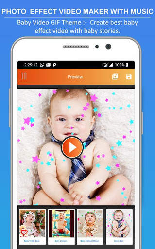 Photo Effect Animated Video Maker : Photo To Video скриншот 7