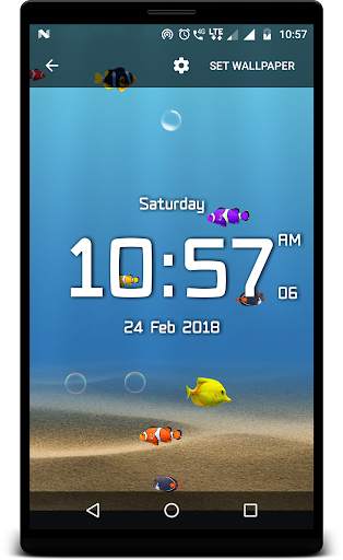 Aquarium live wallpaper with d screenshot 1