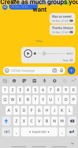 ViChat Messenger - Free video call and voice calls screenshot 5