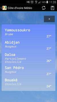 Côte d'Ivoire Météo screenshot 6