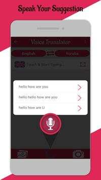 Yoruba Voice & Camera  Translator screenshot 4