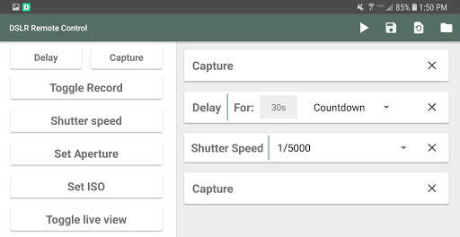 DSLR Control - Camera Remote Controller screenshot 5