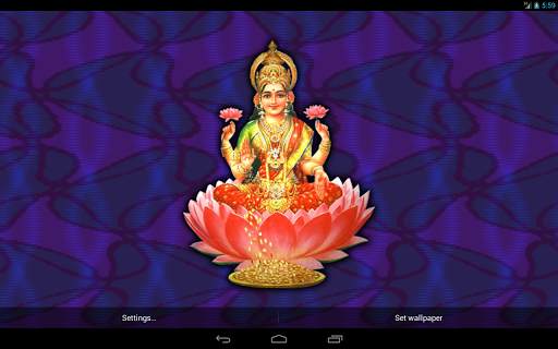 Mata Lakshmi Live Wallpaper screenshot 10