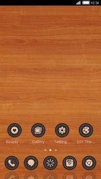 Wooden C Launcher Theme screenshot 5