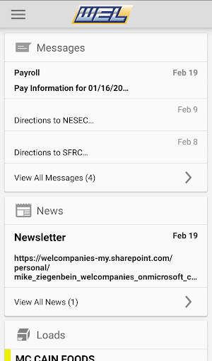 WEL Mobile screenshot 2