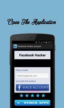 Hack Facebook Password Prank screenshot 1