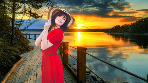 Sunset photo editor screenshot 1