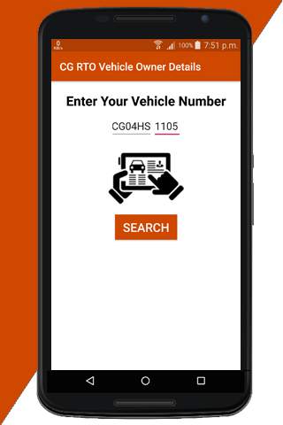 CG RTO Vehicle Owner Details screenshot 1