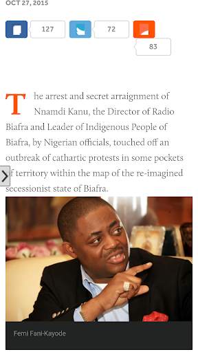 Biafra News screenshot 2