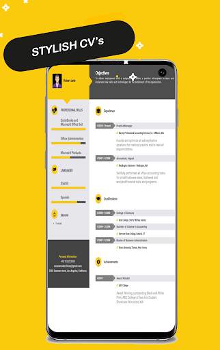 Resume Builder App & CV Maker screenshot 3