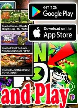 Gold PSP Emulator and Game  Downloader New 2020 screenshot 1