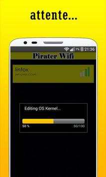Mot de Passe Wifi Hacker Prank screenshot 2
