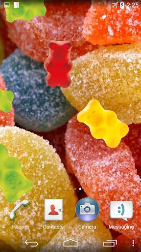 Jelly and Candy Live Wallpaper screenshot 1