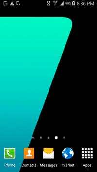S7 Line Live Wallpaper screenshot 3