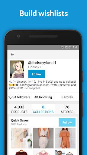 Wanelo Shopping screenshot 5