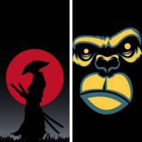 king Kong & Samurai logo