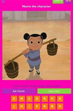 Disney Princess Mulan Quiz Game screenshot 5