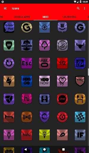 Colors Icon Pack 13 تصوير الشاشة