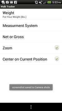 Walk Calorie Tracker screenshot 3