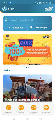 Teman Bus screenshot 2