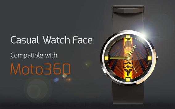 Casual Watch Face 1 تصوير الشاشة