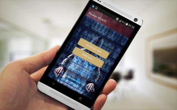 Hacker all Wifi simulated screenshot 2