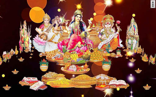 4D Diwali Live Wallpaper screenshot 1