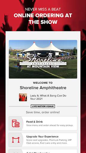 Live Nation At The Concert screenshot 3