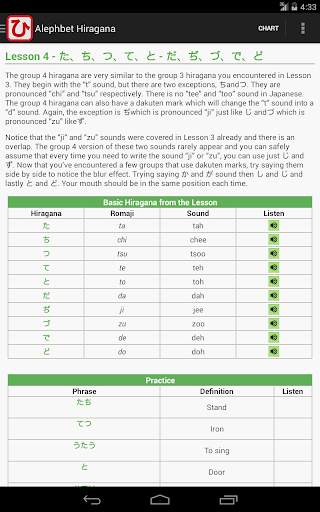 Hiragana - Read and Write screenshot 9