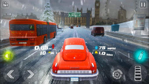 VR Car Race -Real Classic Auto Traffic Race screenshot 1