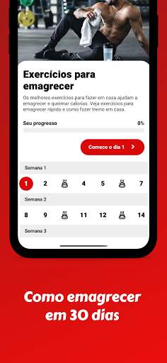 Perca Peso para Homens - Exercícios em casa screenshot 3