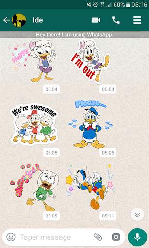 Cute Duck Stickers For Whatsapp screenshot 6