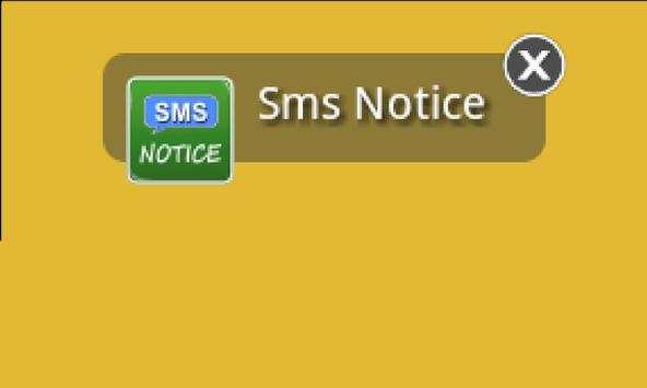 Sms Notice Lite screenshot 1