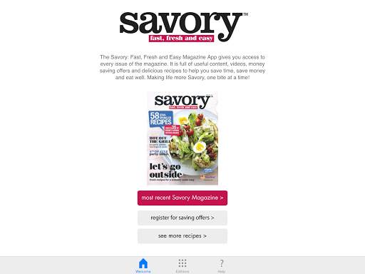 Savory Magazine by Stop & Shop screenshot 1