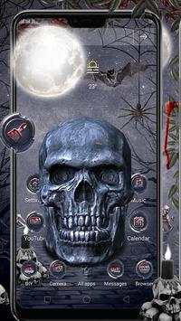 3D Skull Parallax Launcher Theme ‎💀 screenshot 2