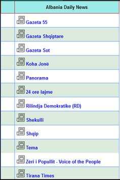 Albania News screenshot 2