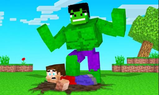 Hulk Addon for Minecraft PE screenshot 2
