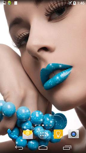Luxury Lips Live Wallpaper screenshot 2