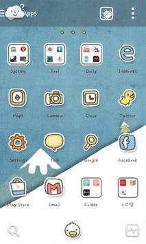 Duck ski go launcher theme screenshot 4
