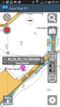 Aqua Map Iberia - Marine GPS screenshot 4