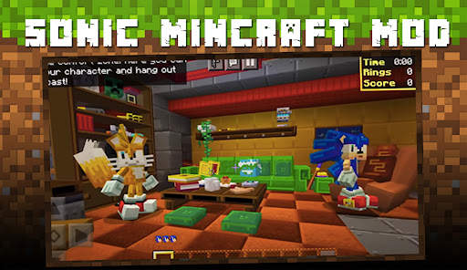 Mod Sonik Skin For Minecraft screenshot 1