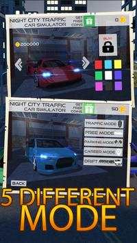 Night City Traffic Car Driving screenshot 3