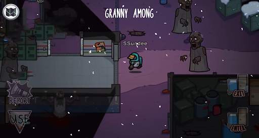 Among Us Granny Mod Role screenshot 1