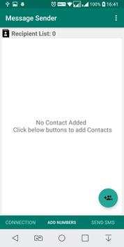 Multiple SMS Message Sender screenshot 2