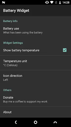 Battery Widget screenshot 2