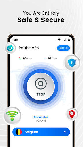 Rabbit VPN - Secure & Fast VPN screenshot 3