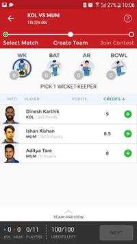Dream11 App Prediction screenshot 4