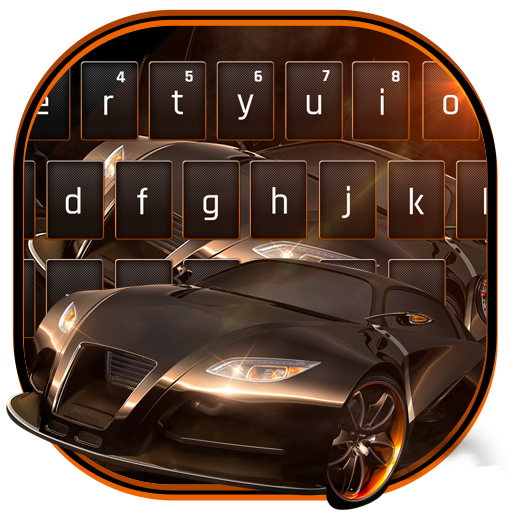 Sport Racing Car Keyboard icon